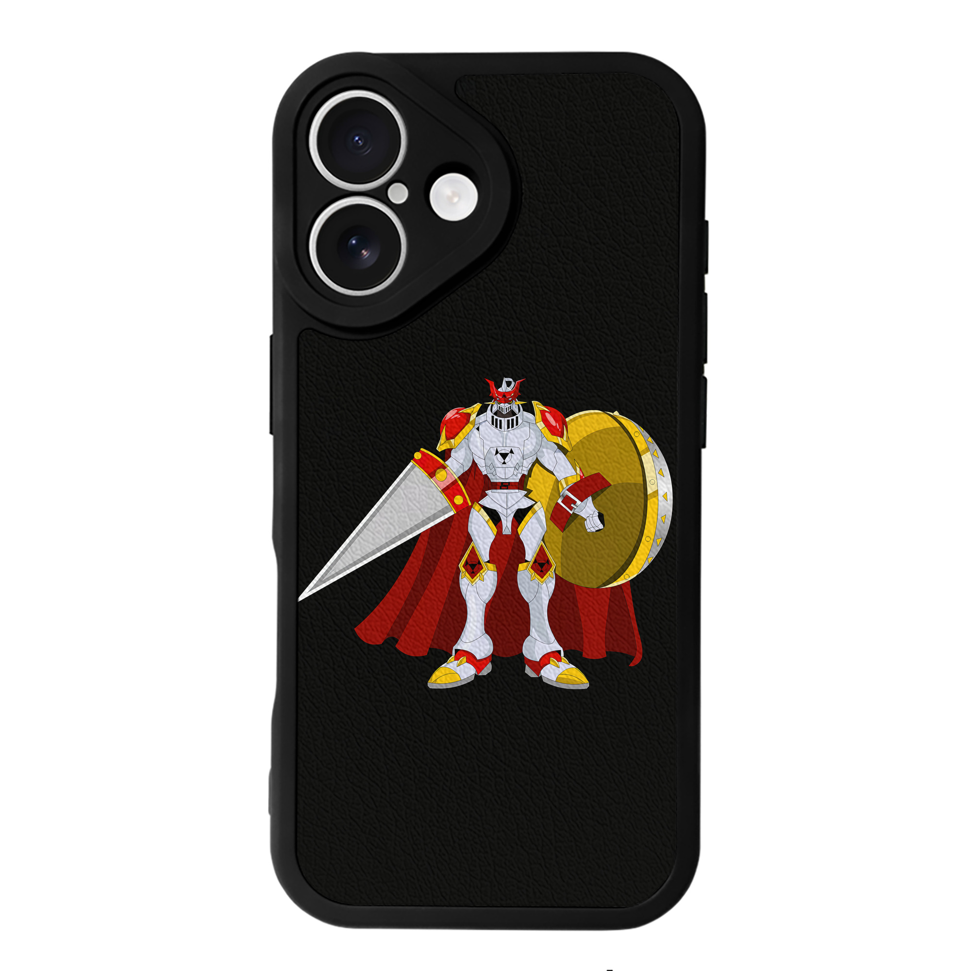 （画像用） Digimon デジタルモンスター/デジモン 【iPhone 16シリーズ対応】シリコンスマホケース（レザー調） 材質：シリコン